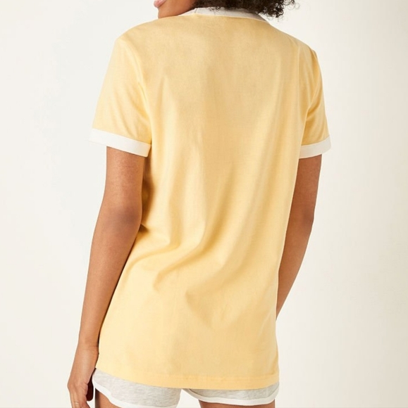 VS PINK RINGER TEE & HERITAGE SHORTS SET - Picture 7 of 14